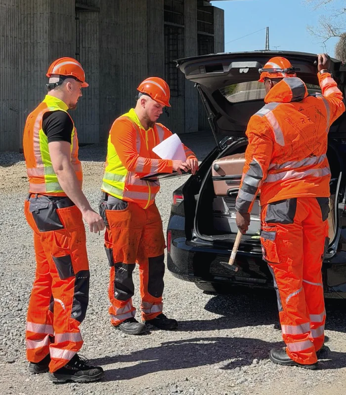 Wagenmeister im Einsatz